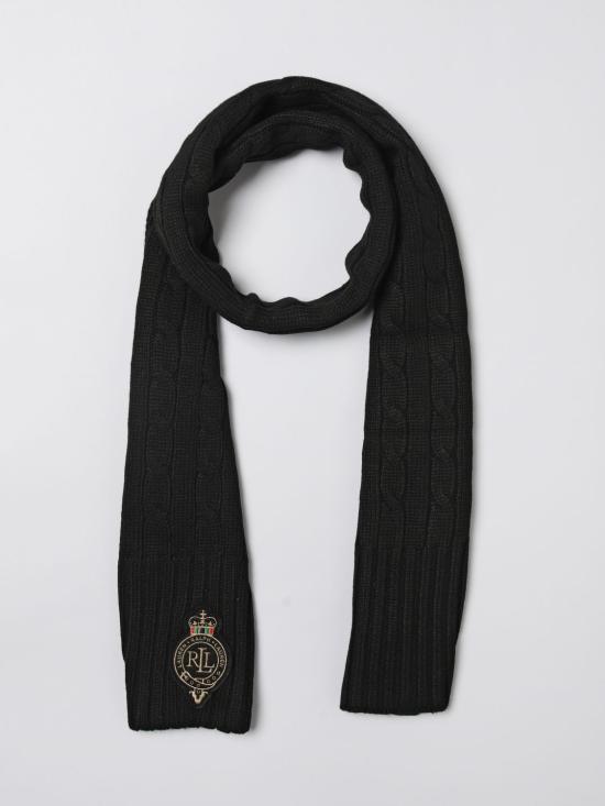 25FW 랄프 로렌 머플러/스카프 454P04456 003 Black - RALPH LAUREN