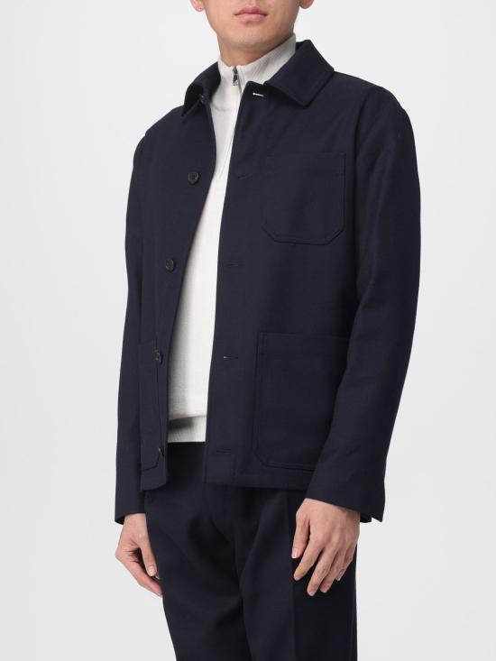 25FW 인코텍스 코트 63I6231161A 820 Blue - INCOTEX