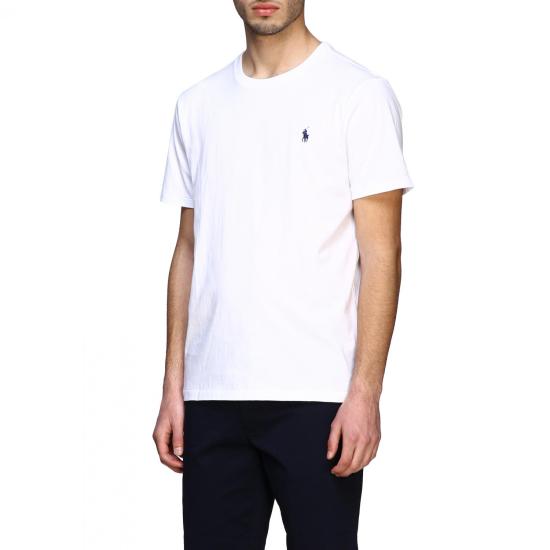 25FW 폴로 랄프로렌 반팔 티셔츠 710680785 003 White - POLO RALPH LAUREN