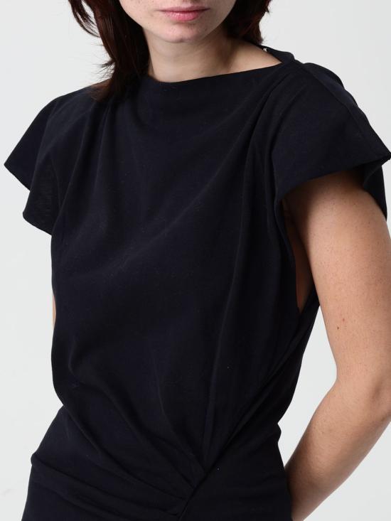 25FW 이자벨마랑에뚜왈 롱 원피스 RO0307FAA1N41I 01BK Black - ISABEL MARANT ETOILE