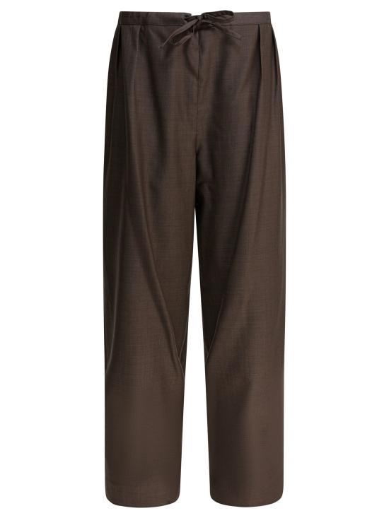 25FW 루루 드 세종 스트레이트 팬츠 COVE LDSBROWN MELANGE