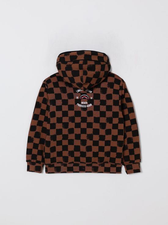 25FW [키즈] 스프레이그라운드 풀오버 SPY1356G Brown - SPRAYGROUND