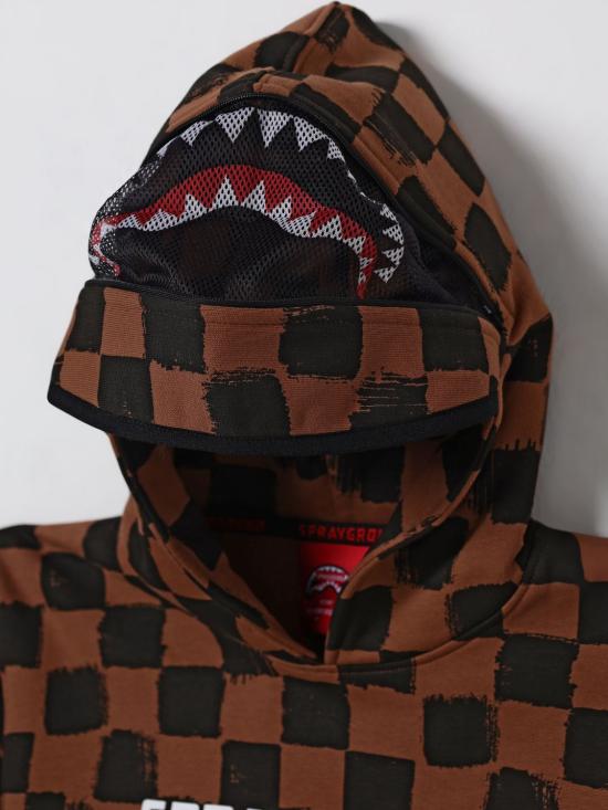 25FW [키즈] 스프레이그라운드 풀오버 SPY1356G Brown - SPRAYGROUND