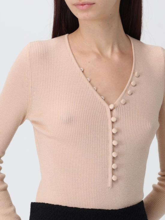 25FW 끌로에 가디건 CH25WMP05530 6I6 Honey - CHLOE