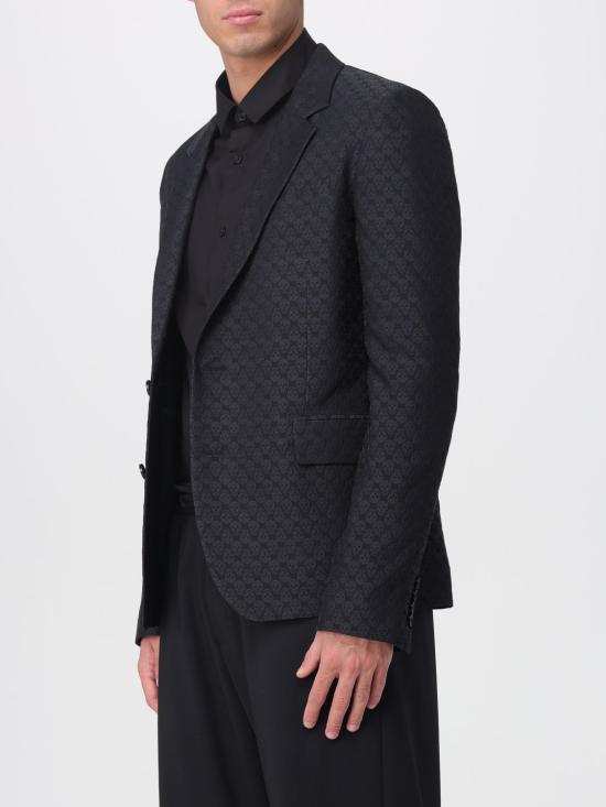 25FW 알렉산더 맥퀸 수트 자켓 827198QRABU 1010 Black - ALEXANDER MCQUEEN