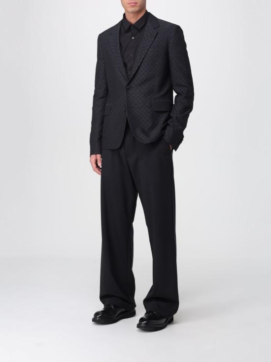 25FW 알렉산더 맥퀸 수트 자켓 827198QRABU 1010 Black - ALEXANDER MCQUEEN