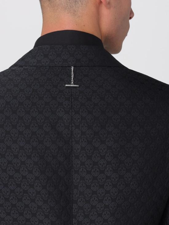 25FW 알렉산더 맥퀸 수트 자켓 827198QRABU 1010 Black - ALEXANDER MCQUEEN