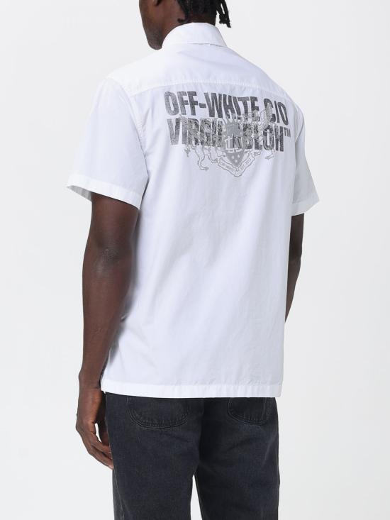 25FW 오프화이트 셔츠 OMGG01EF25FAB001 0110 White - OFF WHITE