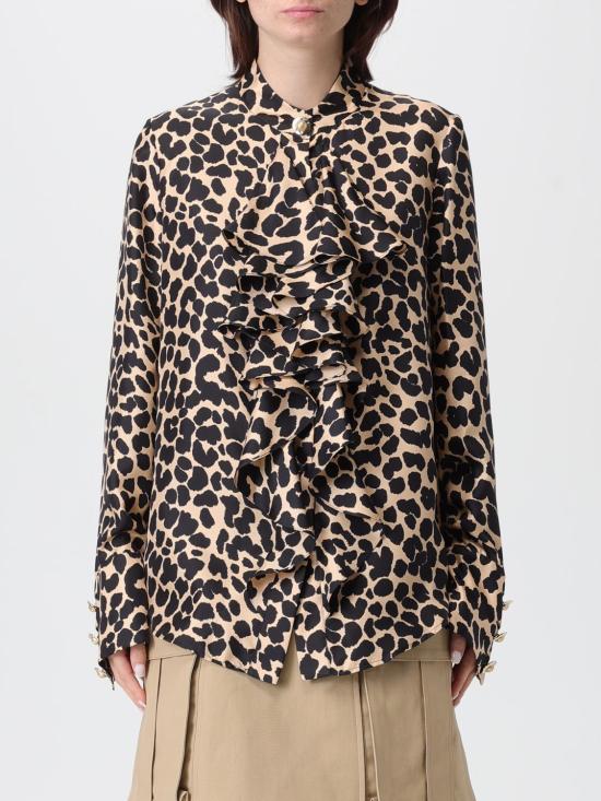 25FW 발망 셔츠 FF1HR150SF10 GBA Beige