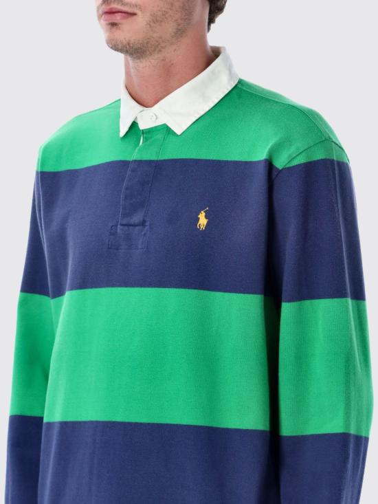 25FW 폴로 랄프로렌 폴로 티셔츠 710980299 001 Green - POLO RALPH LAUREN