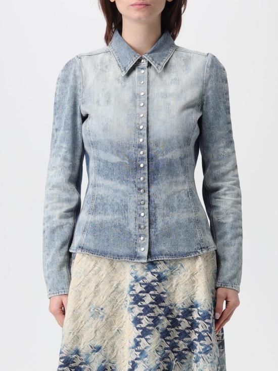 25FW 디젤 셔츠 A21284068TY 01 Denim