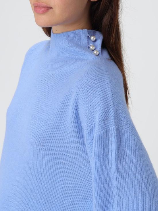 25FW 리우조 터틀넥 CF5424MS019 X0713 Blue - LIU JO