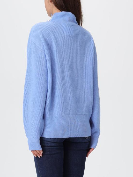 25FW 리우조 터틀넥 CF5424MS019 X0713 Blue - LIU JO