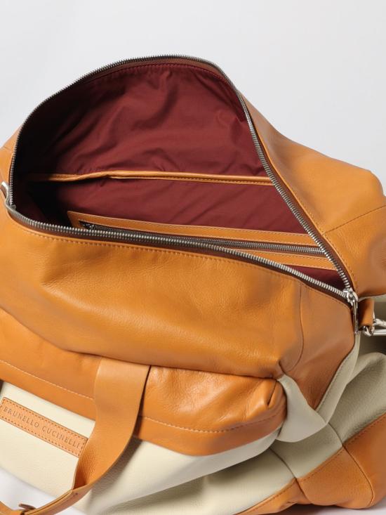 25FW 브루넬로 쿠치넬리 더플백 MBATBU395 COK17 Ice - BRUNELLO CUCINELLI