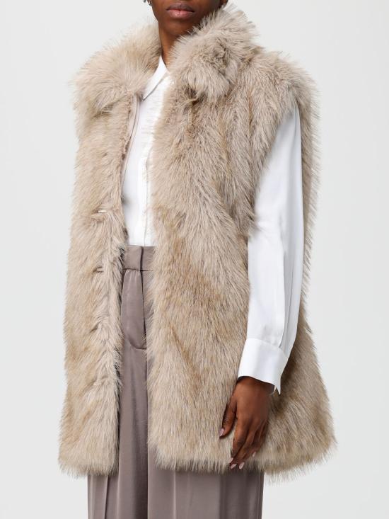 25FW 리우조 코트 MF5495E1095 60946 Honey - LIU JO