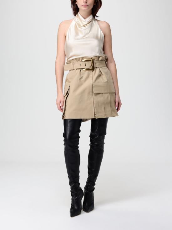 25FW 발망 민소매 티셔츠 FF1AE165SE95 0AS Beige - BALMAIN