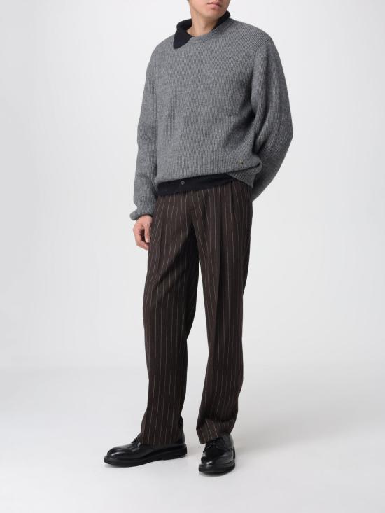 25FW 모스키노 스웨터 09185204 0506 Grey - MOSCHINO