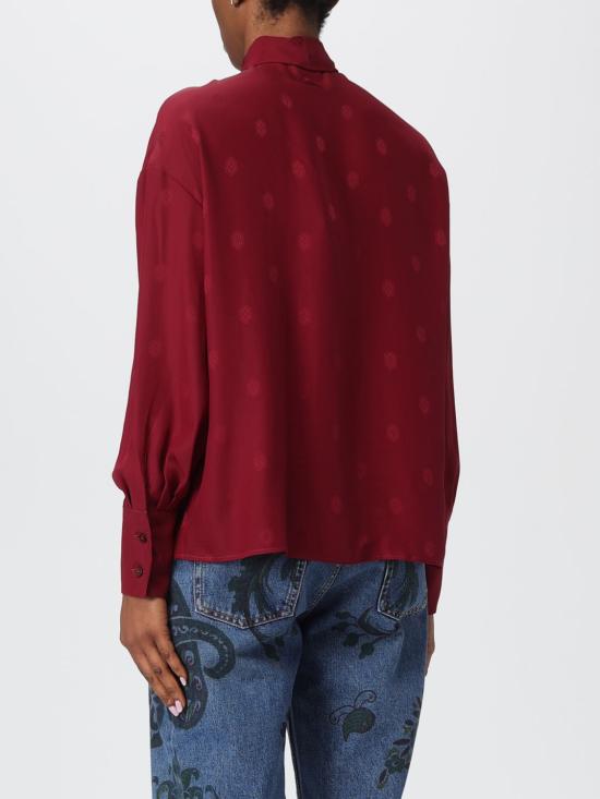 25FW 에트로 블라우스 WRIA007799TU1L3 R0368 Burgundy - ETRO