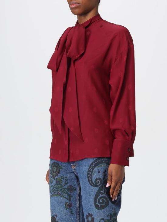 25FW 에트로 블라우스 WRIA007799TU1L3 R0368 Burgundy - ETRO