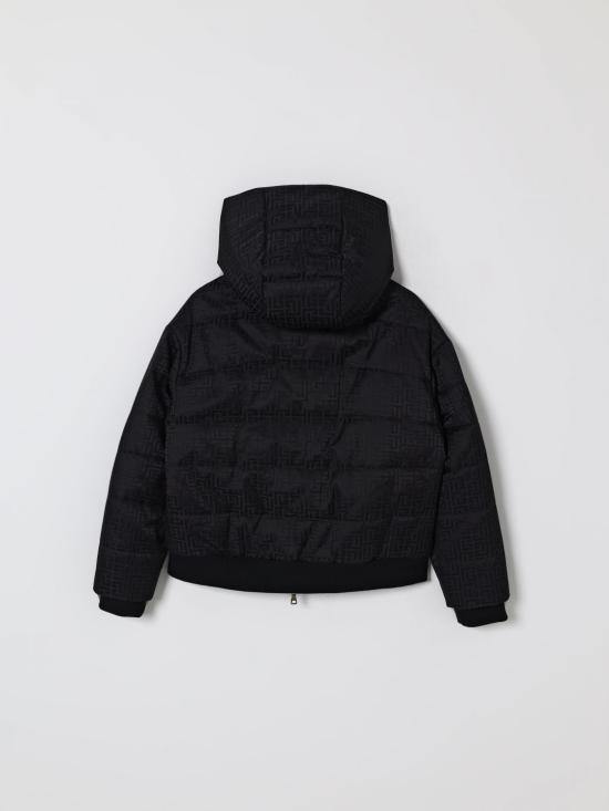 25FW [키즈] 발망 캐주얼 자켓 BX2B30B0092 930 Black - BALMAIN