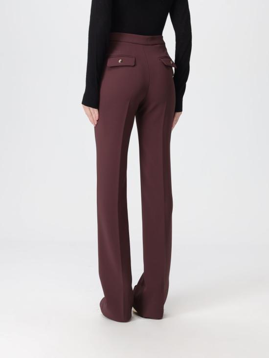 25FW 엘리자베타프랜치 스트레이트 팬츠 PA141 EA4 Wine - ELISABETTA FRANCHI