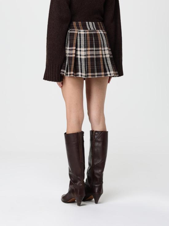 25FW 아니예 바이 스커트 181528 02449 Brown - ANIYE BY