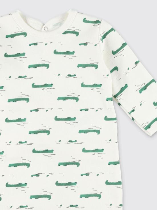 25FW [키즈] 쁘띠바또 트레이닝 웨어 A0DWR 01 White - PETIT BATEAU