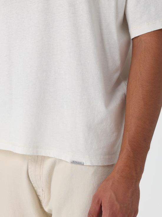 25FW 리프레젠트 반팔 티셔츠 MLM100171 WASHED Ecru - REPRESENT