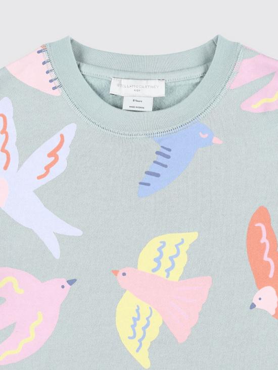 25FW [키즈] 스텔라 맥카트니 풀오버 TX4B10Z3091 923MC Green - STELLA MCCARTNEY