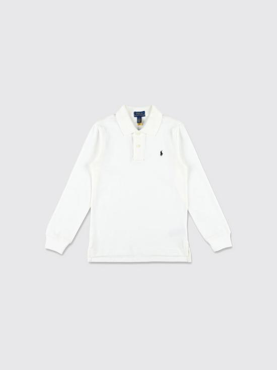 25FW [키즈] 폴로 랄프로렌 폴로 셔츠 322703634 013 White