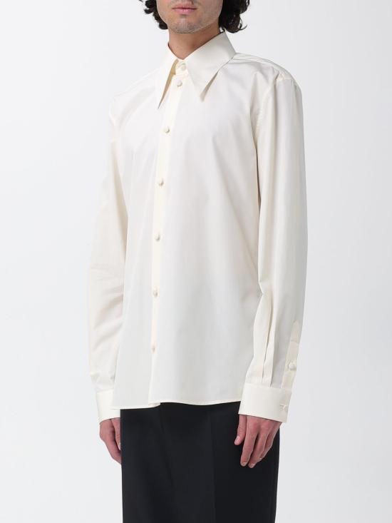 25FW 발렌티노 가라바니 긴팔 셔츠 7V0ABS20B57 A03 Ivory - VALENTINO GARAVANI