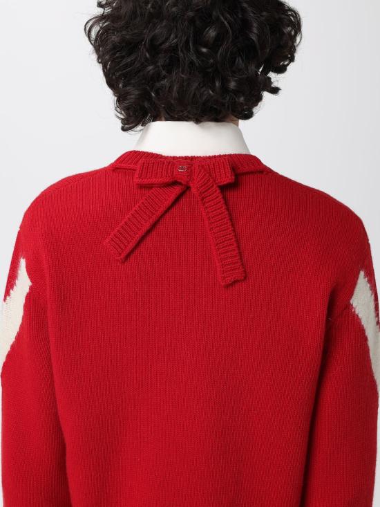 25FW 발렌티노 가라바니 스웨터 7V0KC35QB5G BRT Ivory - VALENTINO GARAVANI