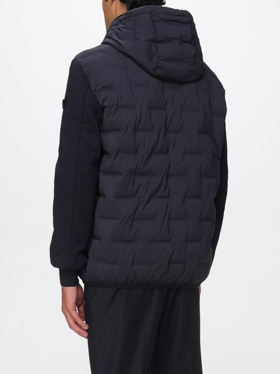 25FW 페트레이 홀저 SJN BMAT 자카드 퀼팅 배색 재킷  PEU520601191802 NER Black - PEUTEREY