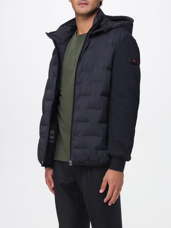 25FW 페트레이 홀저 SJN BMAT 자카드 퀼팅 배색 재킷  PEU520601191802 NER Black - PEUTEREY