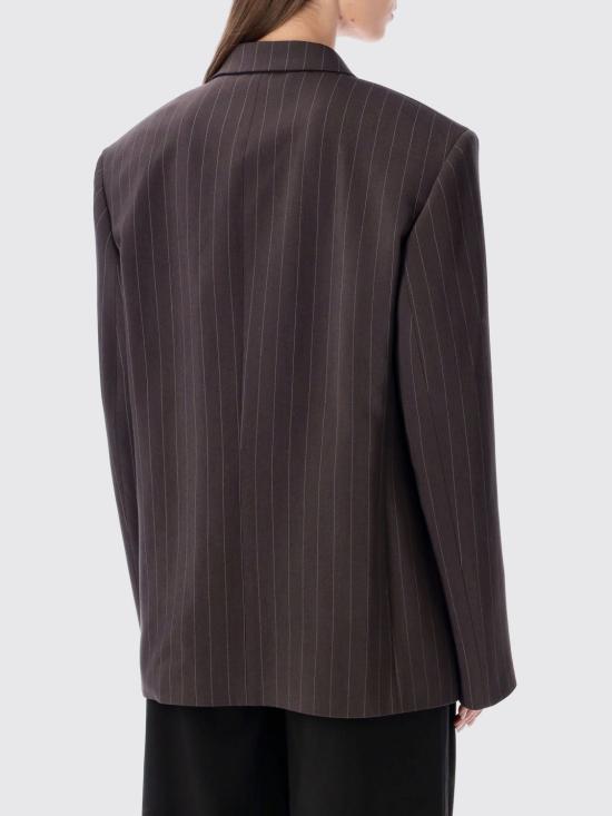 25FW 마그다뷰트림 자켓 107925 BROWN PIN Brown - MAGDA BUTRYM