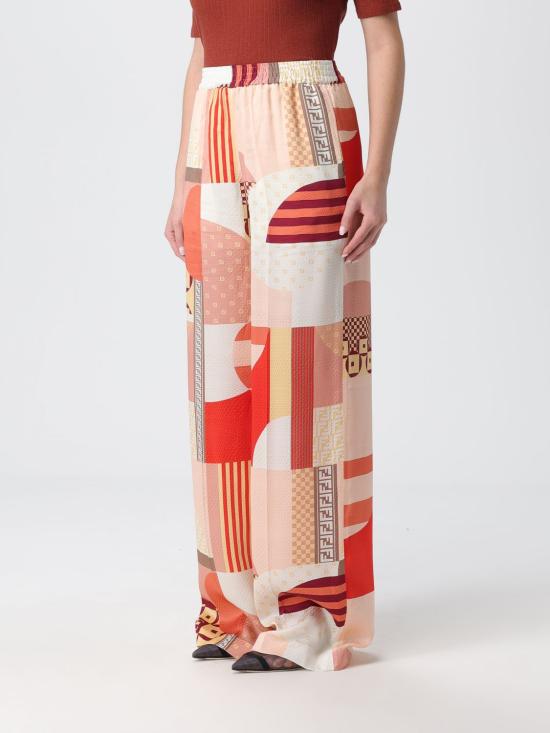 25FW 펜디 팔라초 팬츠 FR6494AUQM F1SAW Peach - FENDI