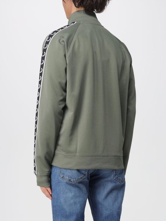 25FW 프레드페리 긴팔 티셔츠 FPJ462055 Z50 Green - FRED PERRY