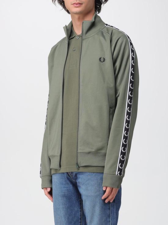 25FW 프레드페리 긴팔 티셔츠 FPJ462055 Z50 Green - FRED PERRY