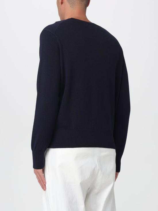 26SS 아미 ADC 크루넥 스웨터 HKS826001 414 Blue - AMI