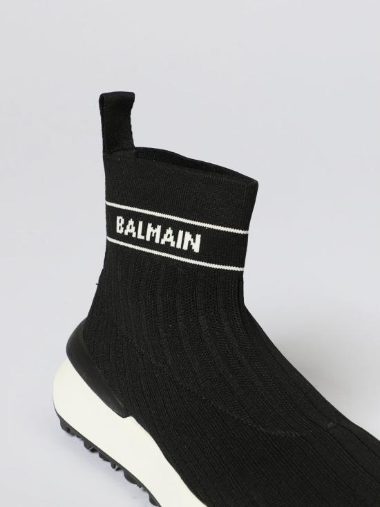 25FW [키즈] 발망 스니커즈 BX0R26Z0464 930BC Black - BALMAIN