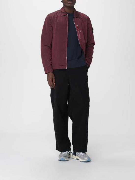 25FW 스톤 아일랜드 자켓 1200031S0019 V0012 Burgundy - STONE ISLAND