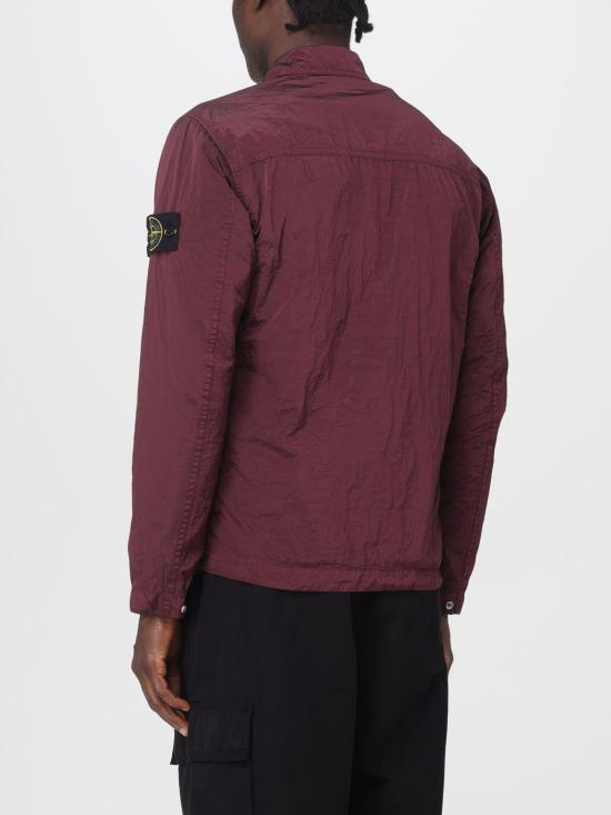 25FW 스톤 아일랜드 자켓 1200031S0019 V0012 Burgundy - STONE ISLAND