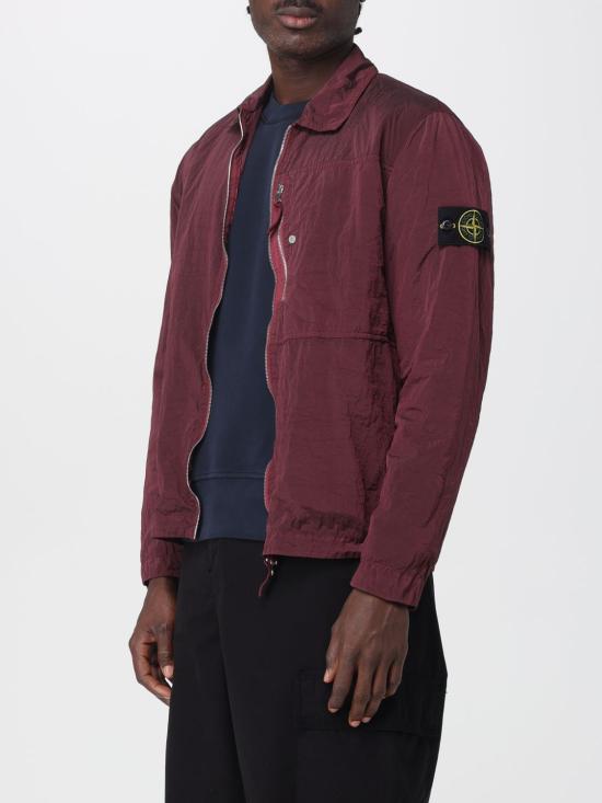 25FW 스톤 아일랜드 자켓 1200031S0019 V0012 Burgundy - STONE ISLAND