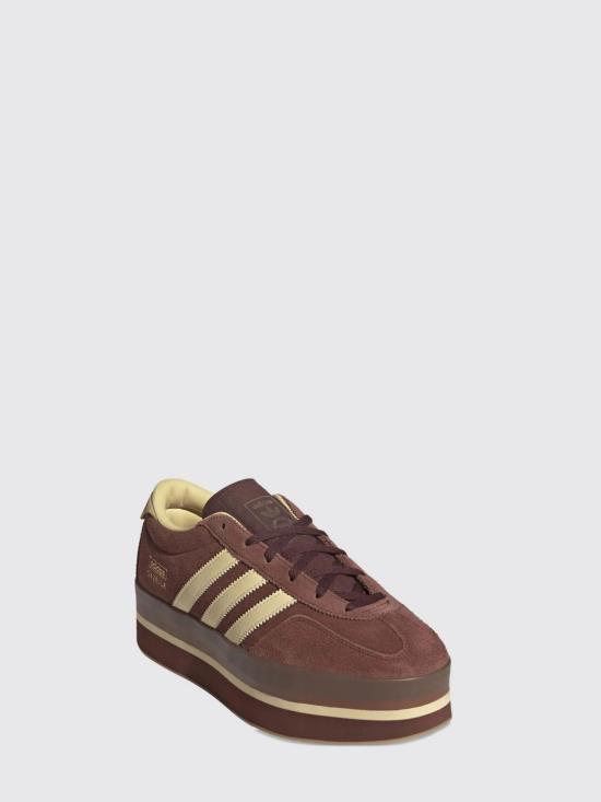 25FW 아디다스 가젤 스택 스니커즈 JS3928 Brown - ADIDAS