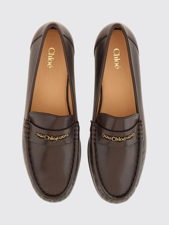 25FW 끌로에 로퍼 CH25W11SUR 25E Brown - CHLOE