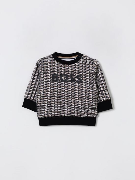 25FW [키즈] 보스 풀오버 J52462 09B Black