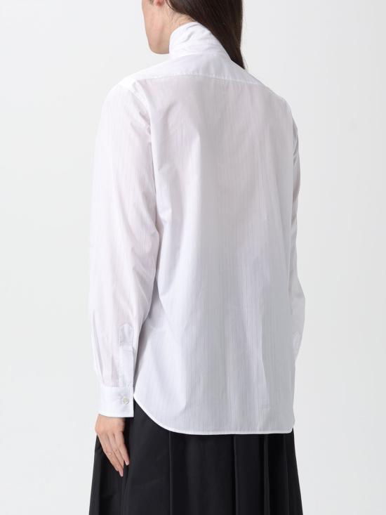 25FW 모스키노 셔츠 02035432 2001 White - MOSCHINO