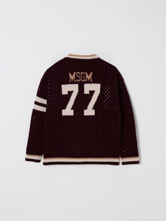 25FW [키즈] 엠에스지엠 풀오버 F5MSJGCA081 MS051 Red - MSGM