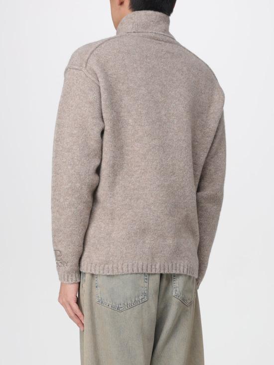 25FW 씨피 컴퍼니 스웨터 19CMKN281A110509A 327 Kaki - C.P. COMPANY
