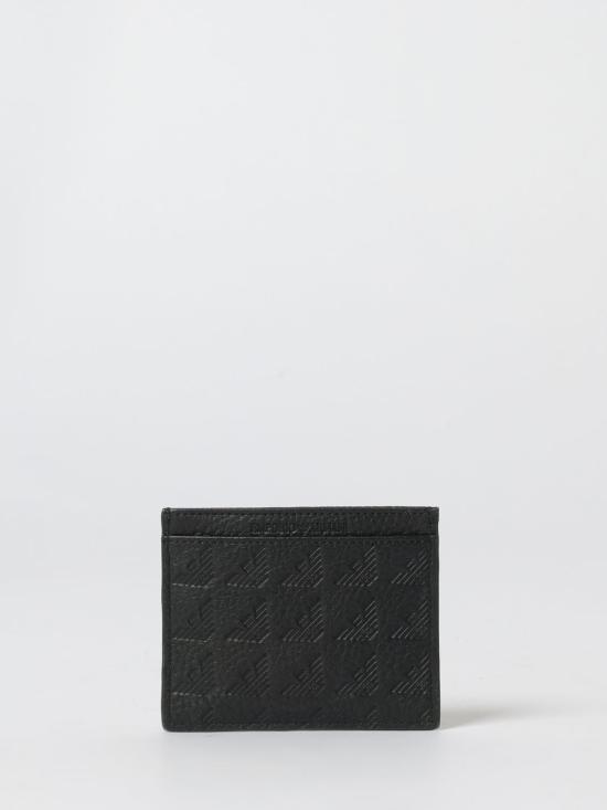 25FW 엠포리오 아르마니 남성지갑 EM001740AF14774 UC001 Black - EMPORIO ARMANI